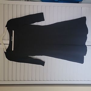 3/4 sleeve fit and flare dress